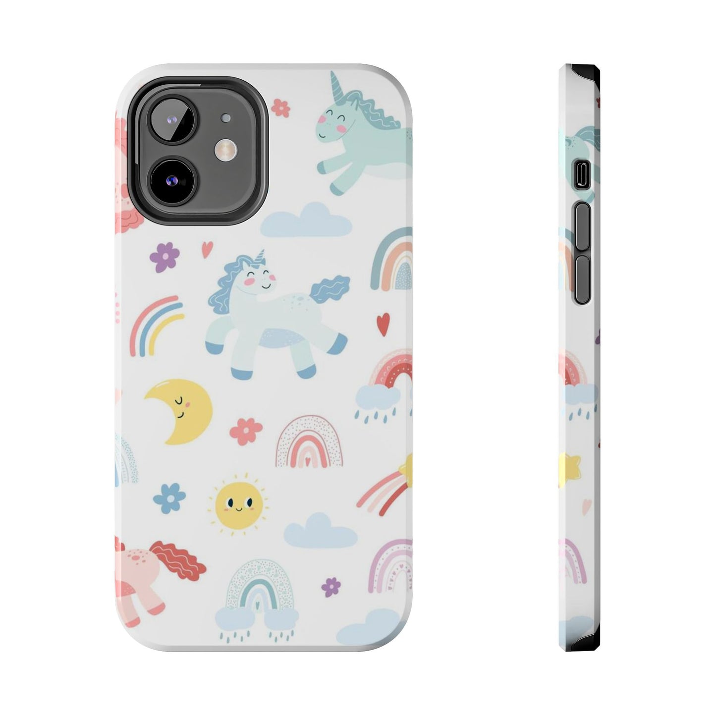 Set of cute unicorns Tough Phone Cases iPhone 12