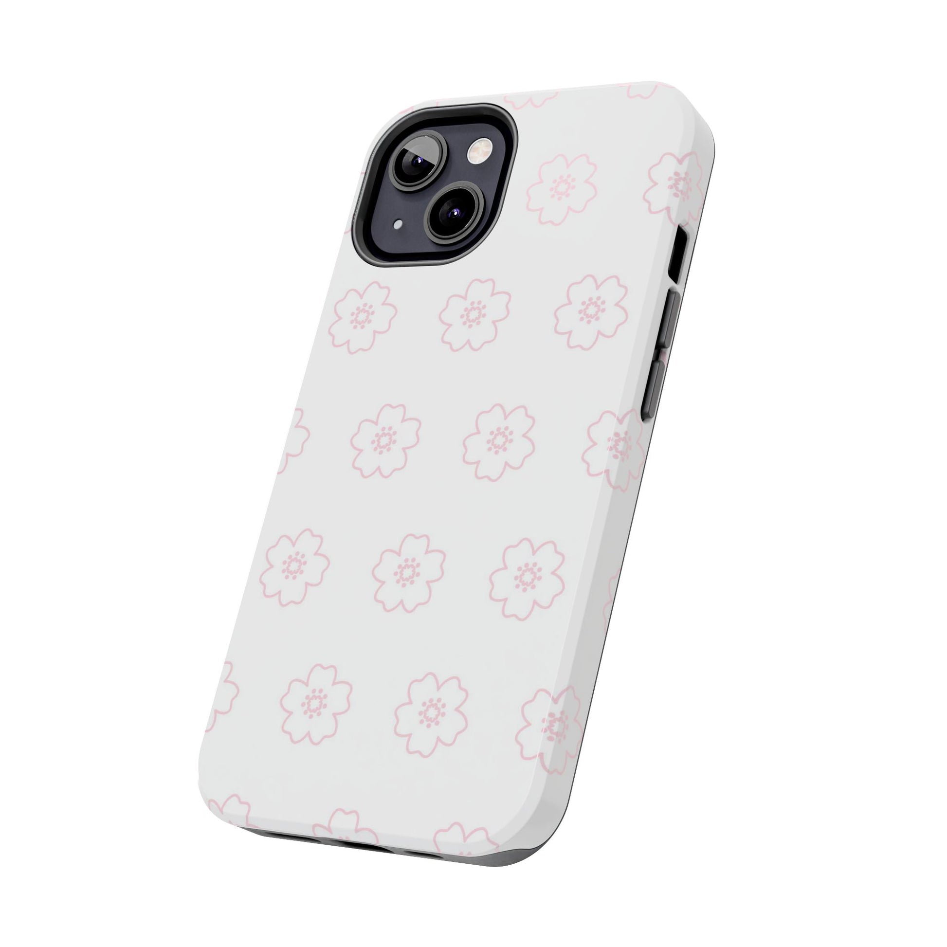 Cherry blossom seamless pattern Tough Phone Cases