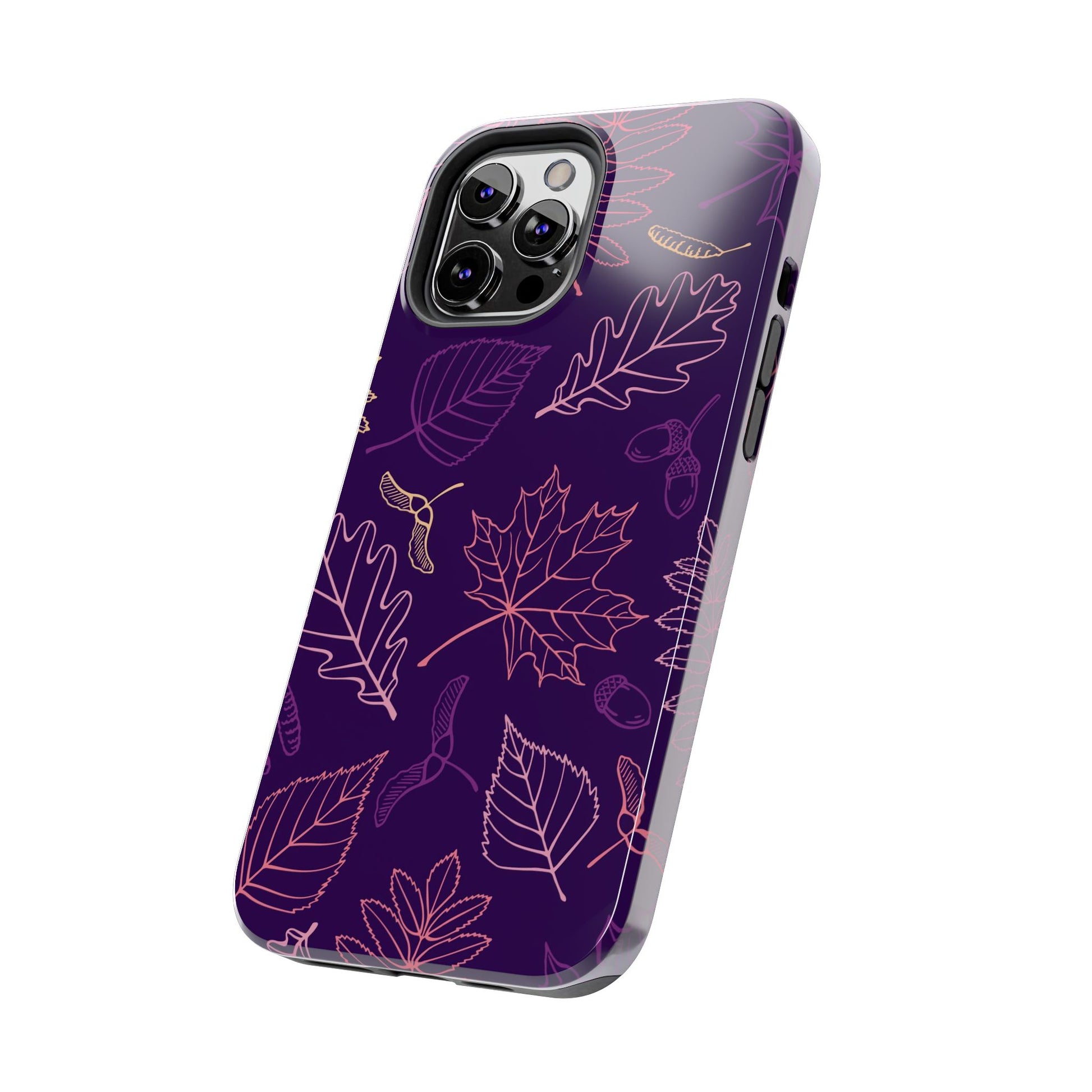 Seamless pattern with autumn leaves Tough Phone Cases