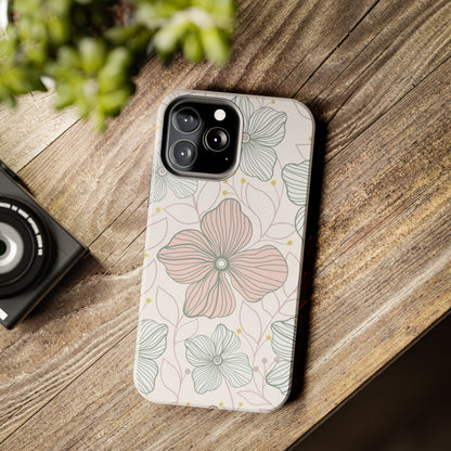 Florals seamless pattern Tough Phone Cases