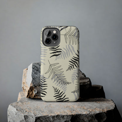 fern leaves Tough Phone Cases