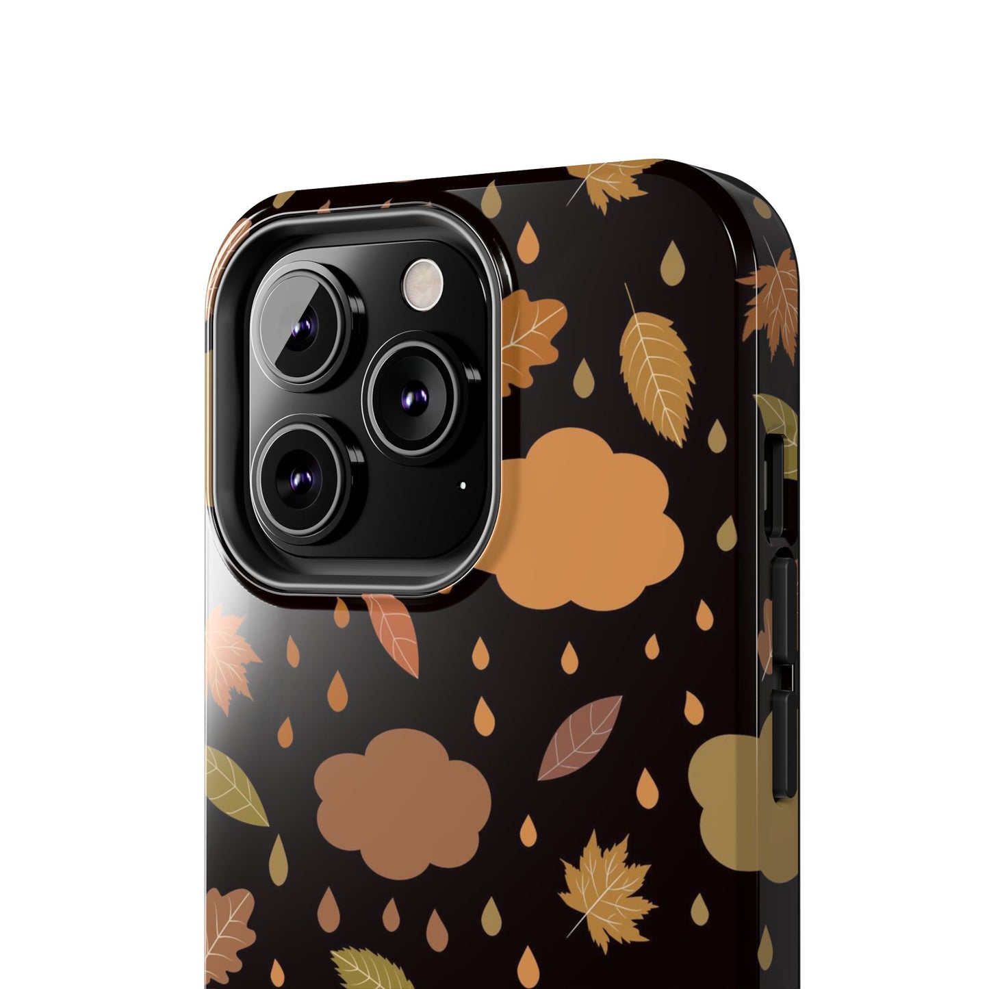 Autumn seamless pattern with clouds Tough Phone Cases