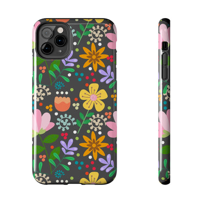 Abstract floral seamless pattern Tough Phone Cases iPhone 11 Pro Max