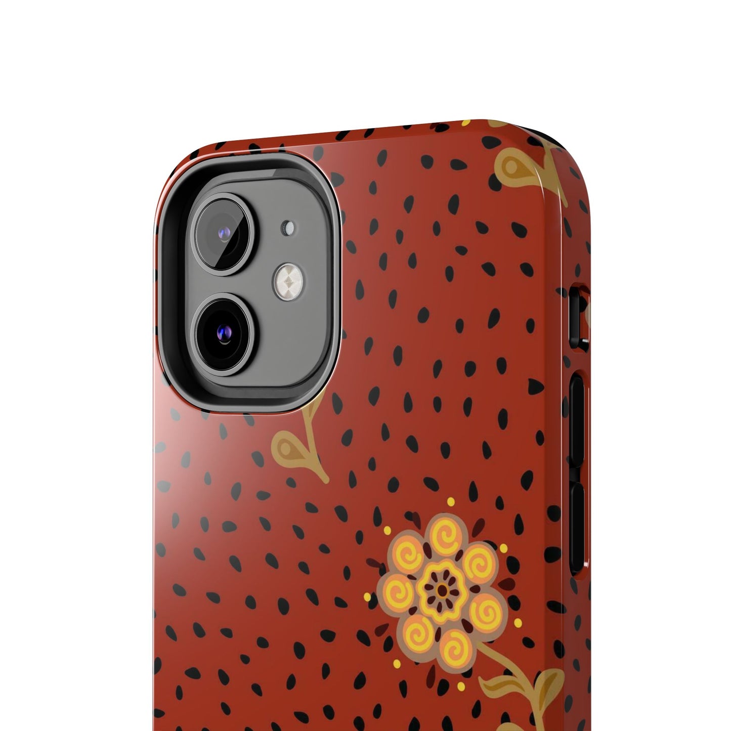 Abstract ethnic flower seamless pattern Tough Phone Cases