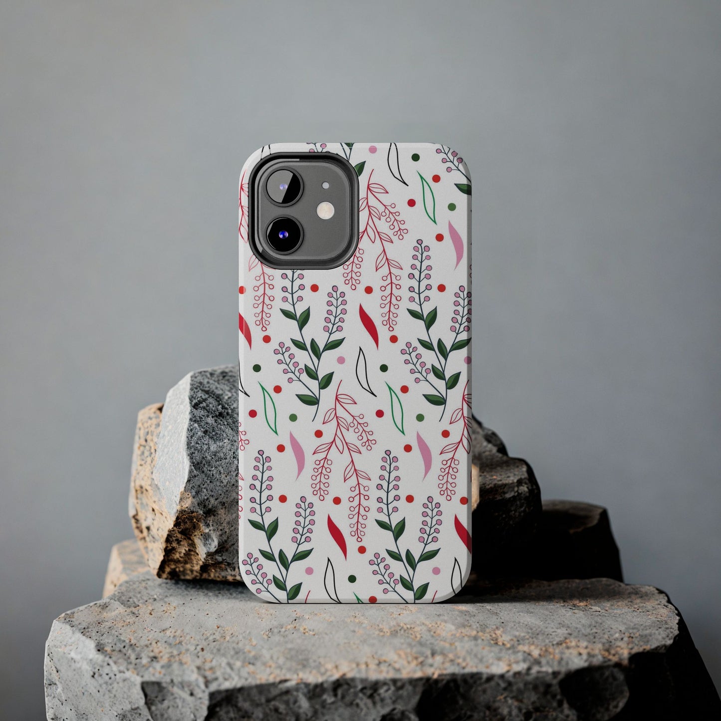 Seamless floral pattern, cute ditsy Tough Phone Cases