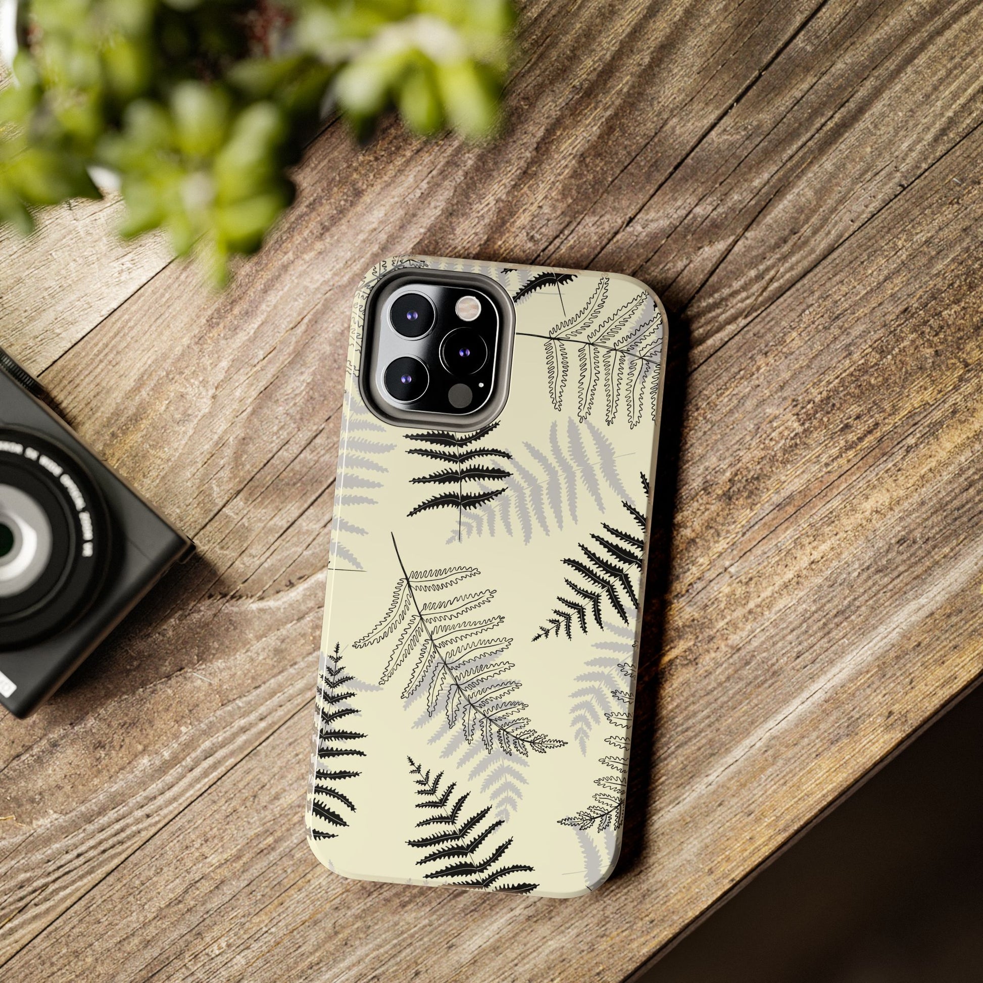 fern leaves Tough Phone Cases