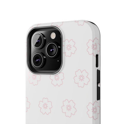 Cherry blossom seamless pattern Tough Phone Cases