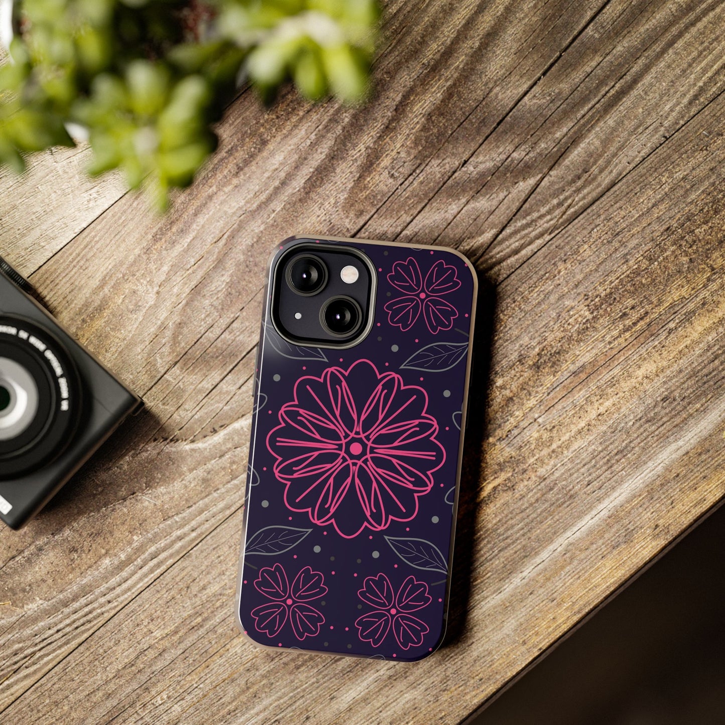 Seamless pattern geometry graphic for textile wrapping cover floor fabric Tough Phone Cases