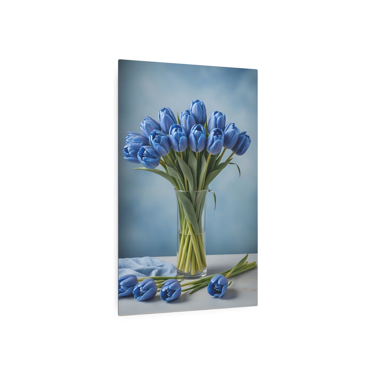 Elegance in Bloom Metal Art Sign