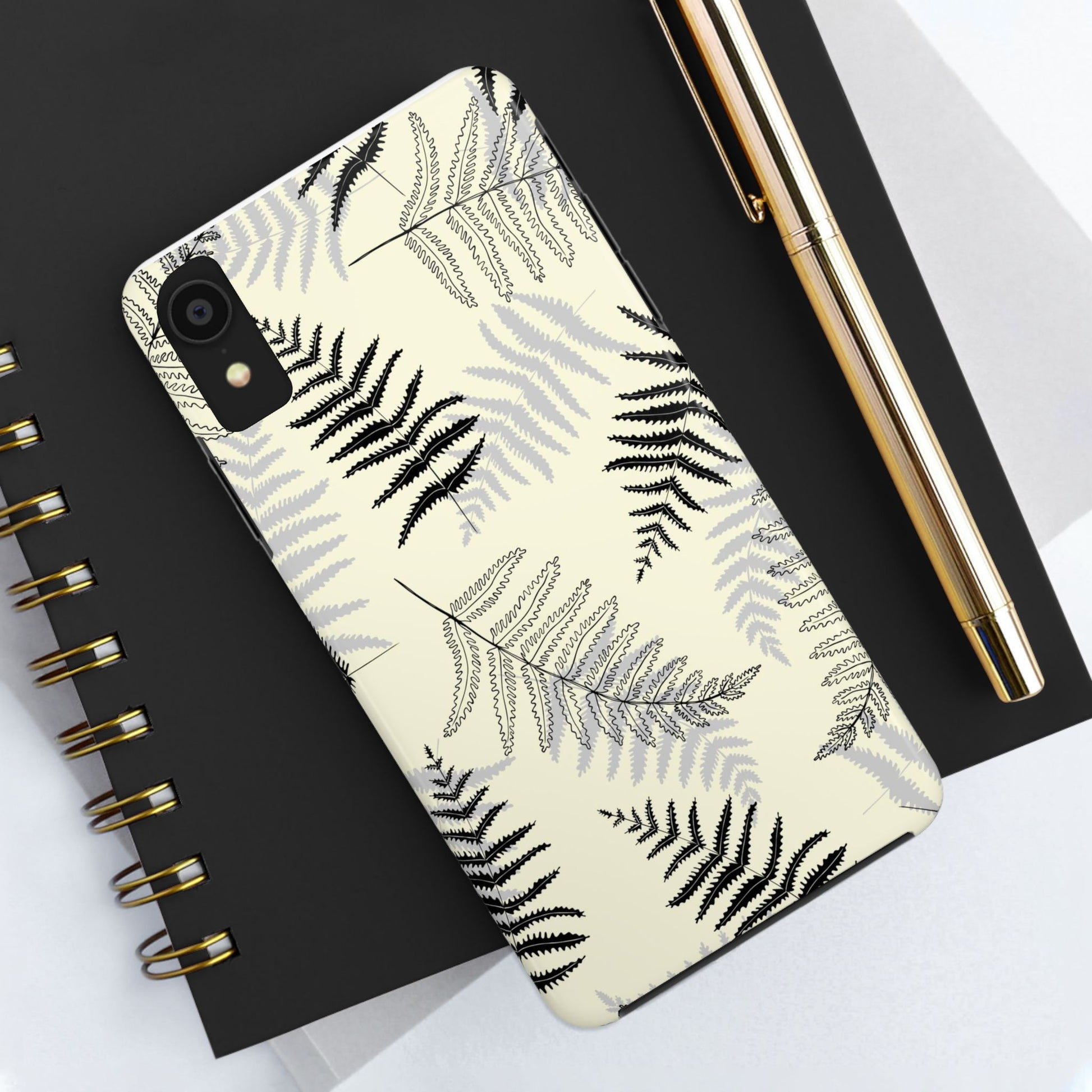 fern leaves Tough Phone Cases