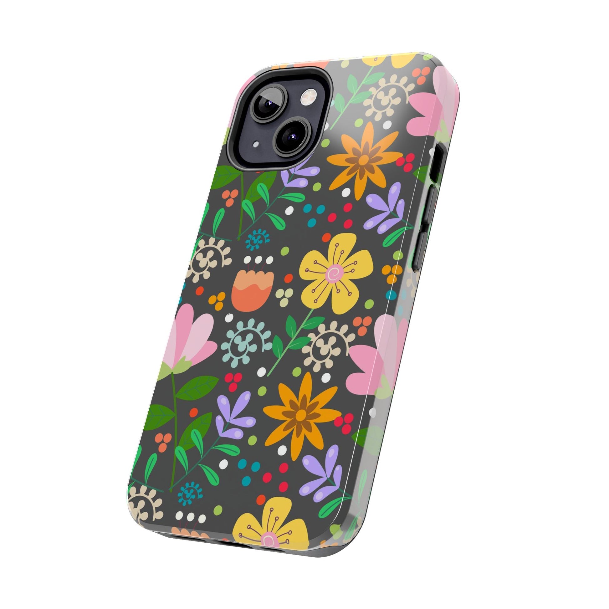 Abstract floral seamless pattern Tough Phone Cases