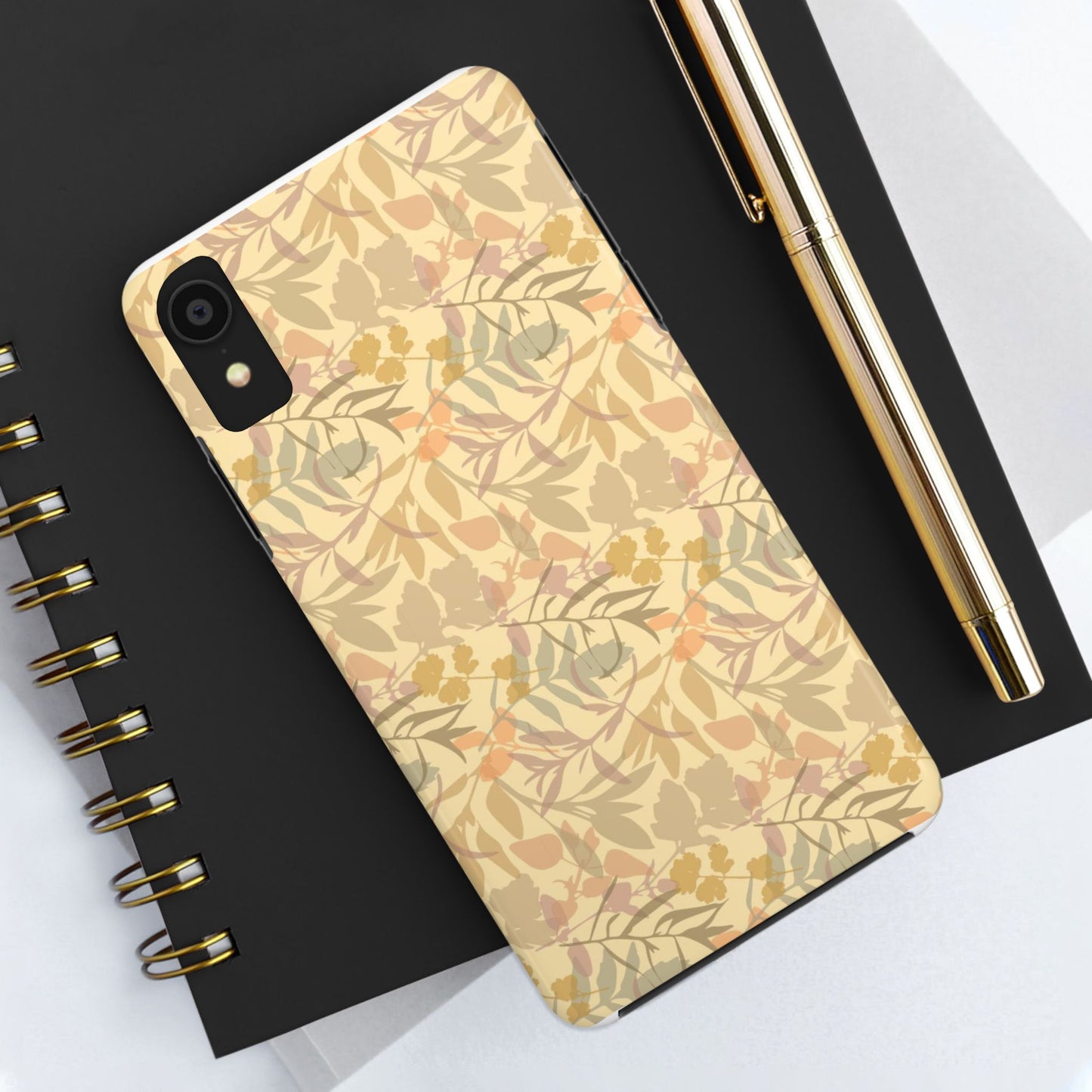 Boho Plants Leafs Pattern Tough Phone Cases