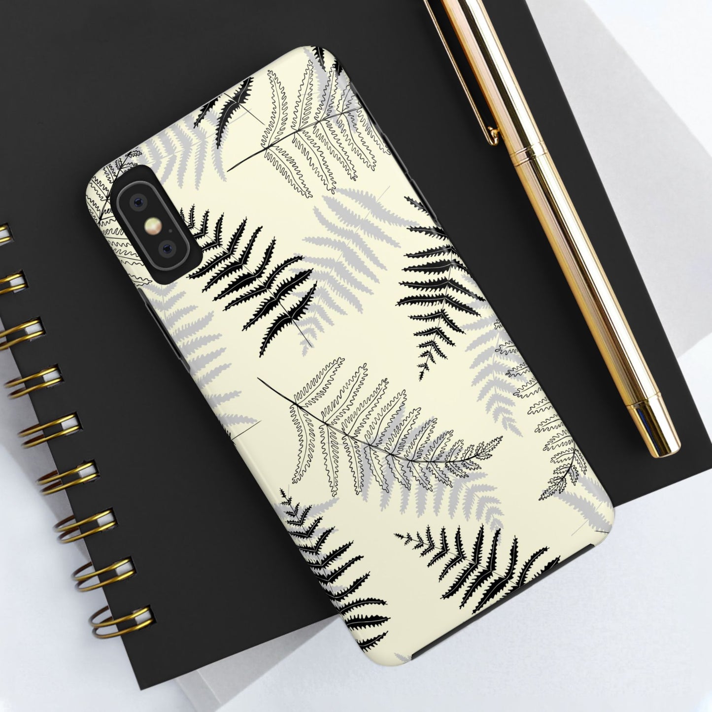 fern leaves Tough Phone Cases