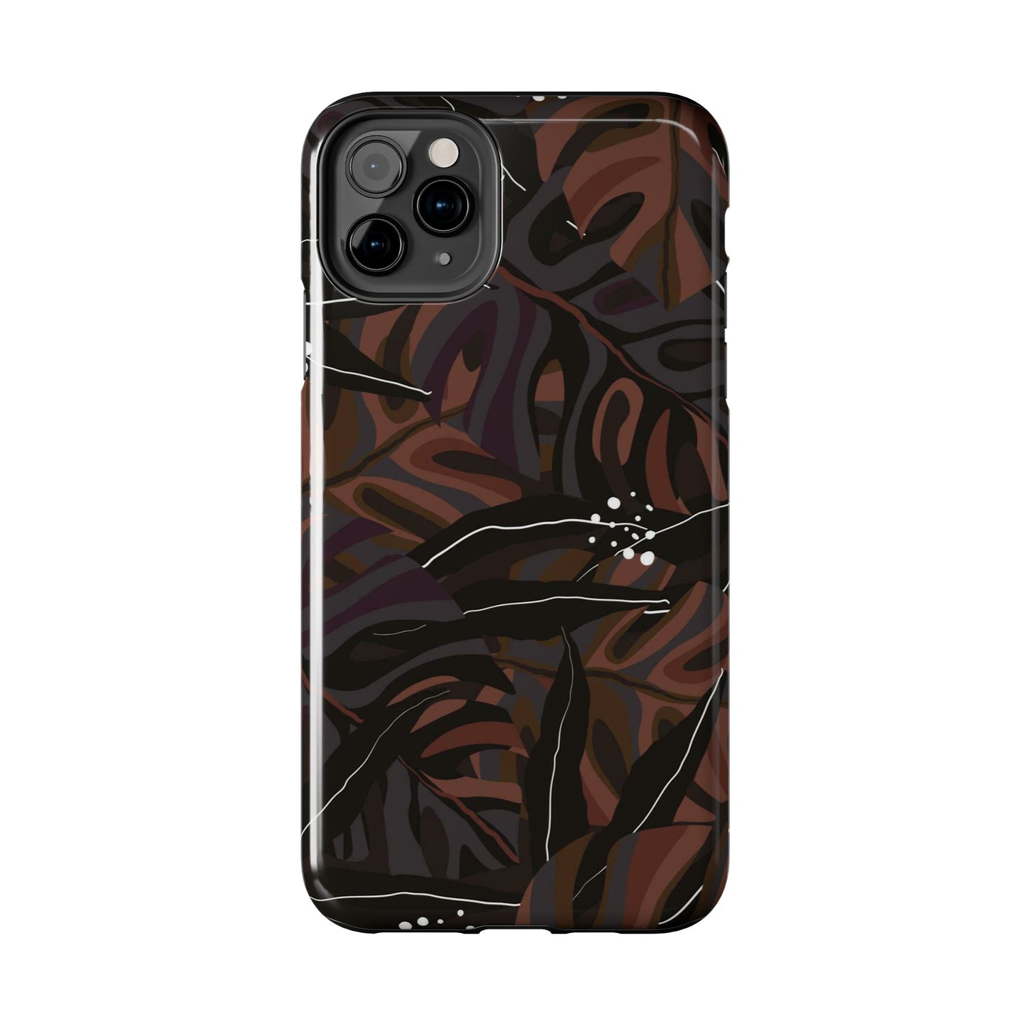 Modern exotic jungle plants Tough Phone Cases