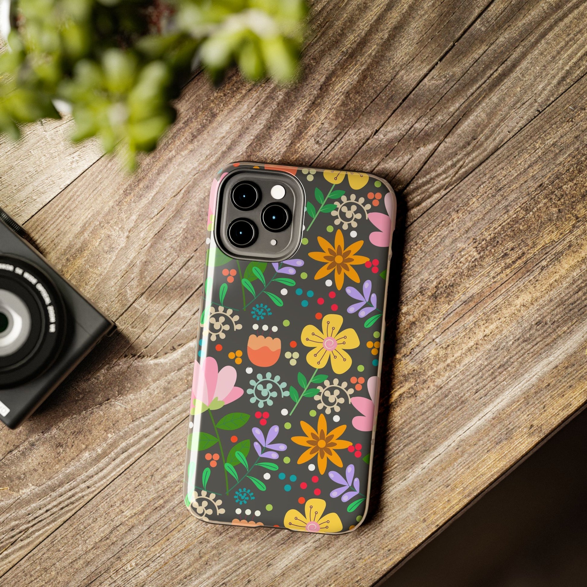 Abstract floral seamless pattern Tough Phone Cases