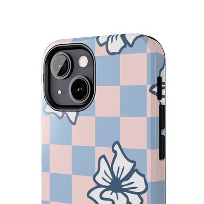 Groovy flowers seamless pattern Tough Phone Cases