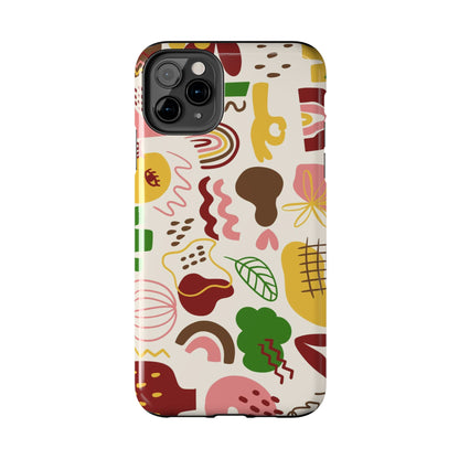 Simple abstract modern Tough Phone Cases