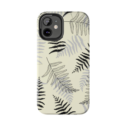 fern leaves Tough Phone Cases