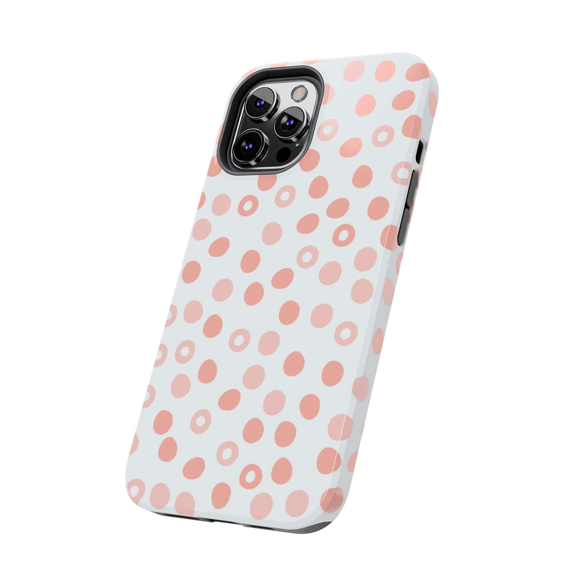 Abstract spotted seamless pattern in pastel colors. Tough Phone Cases