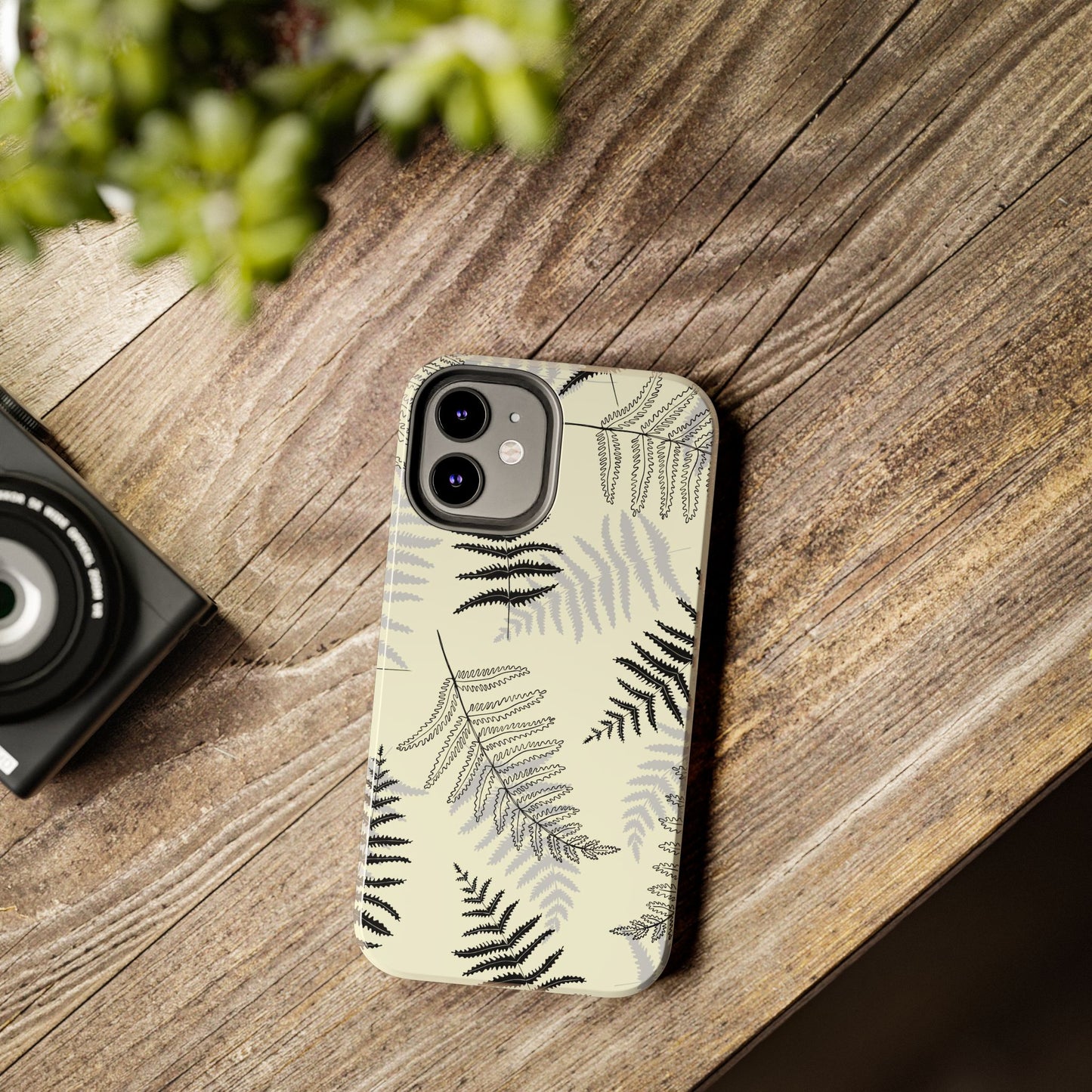 fern leaves Tough Phone Cases