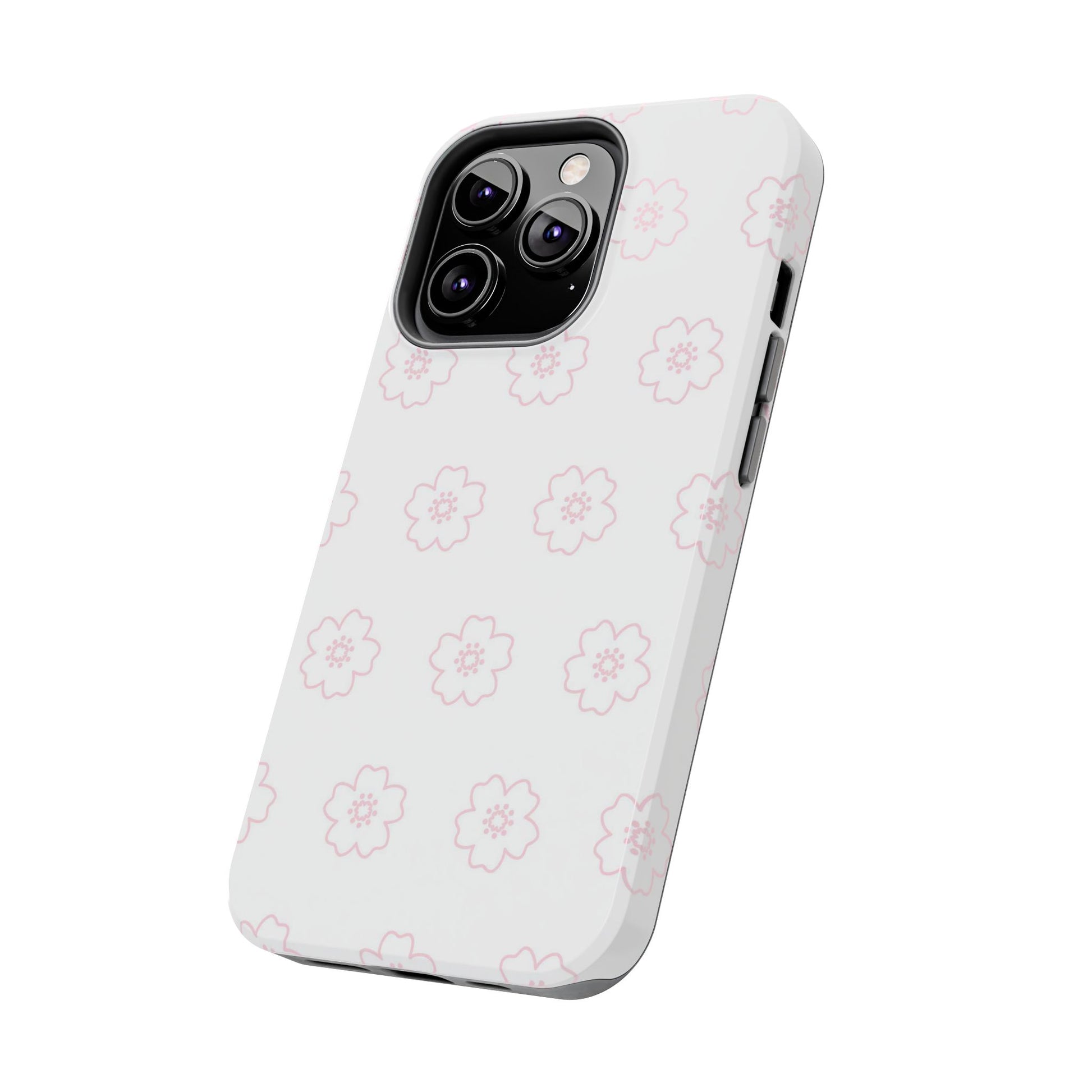 Cherry blossom seamless pattern Tough Phone Cases