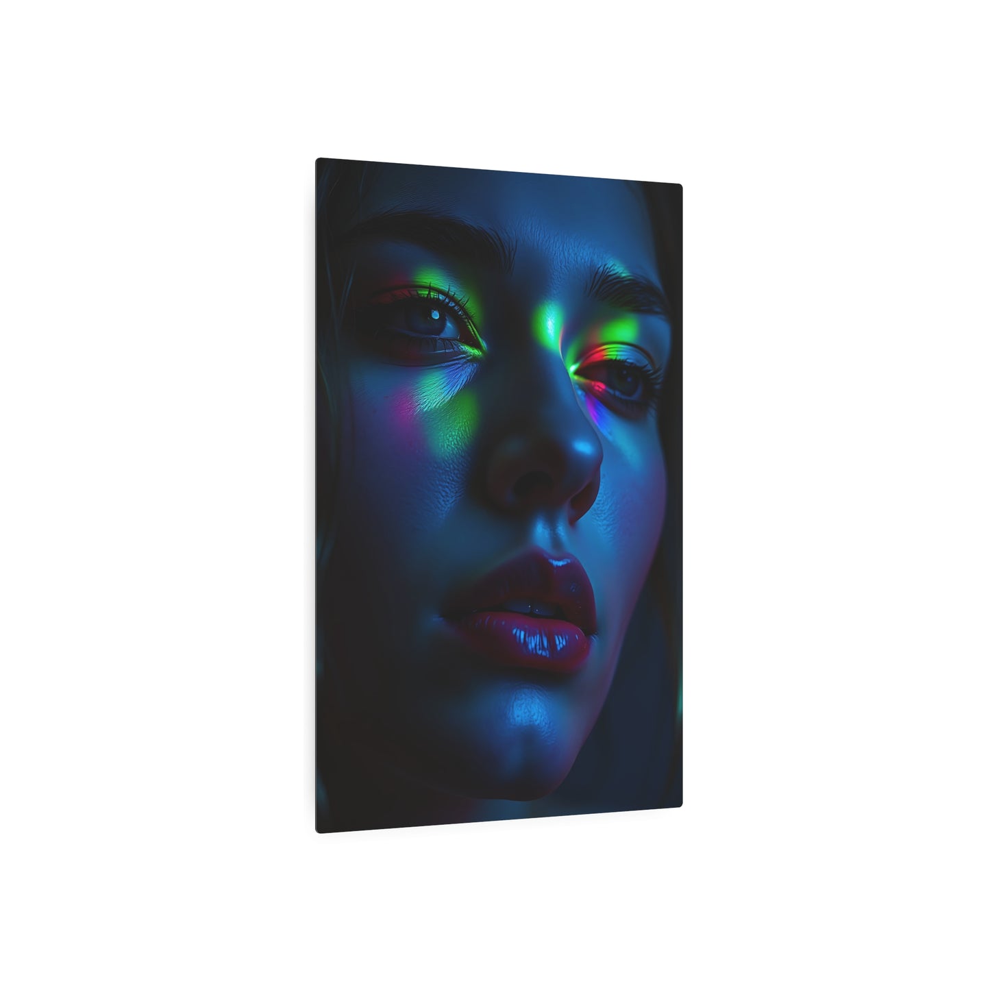 Vibrant Neon Metal Art Sign - Stunning Modern Decor for Your Space