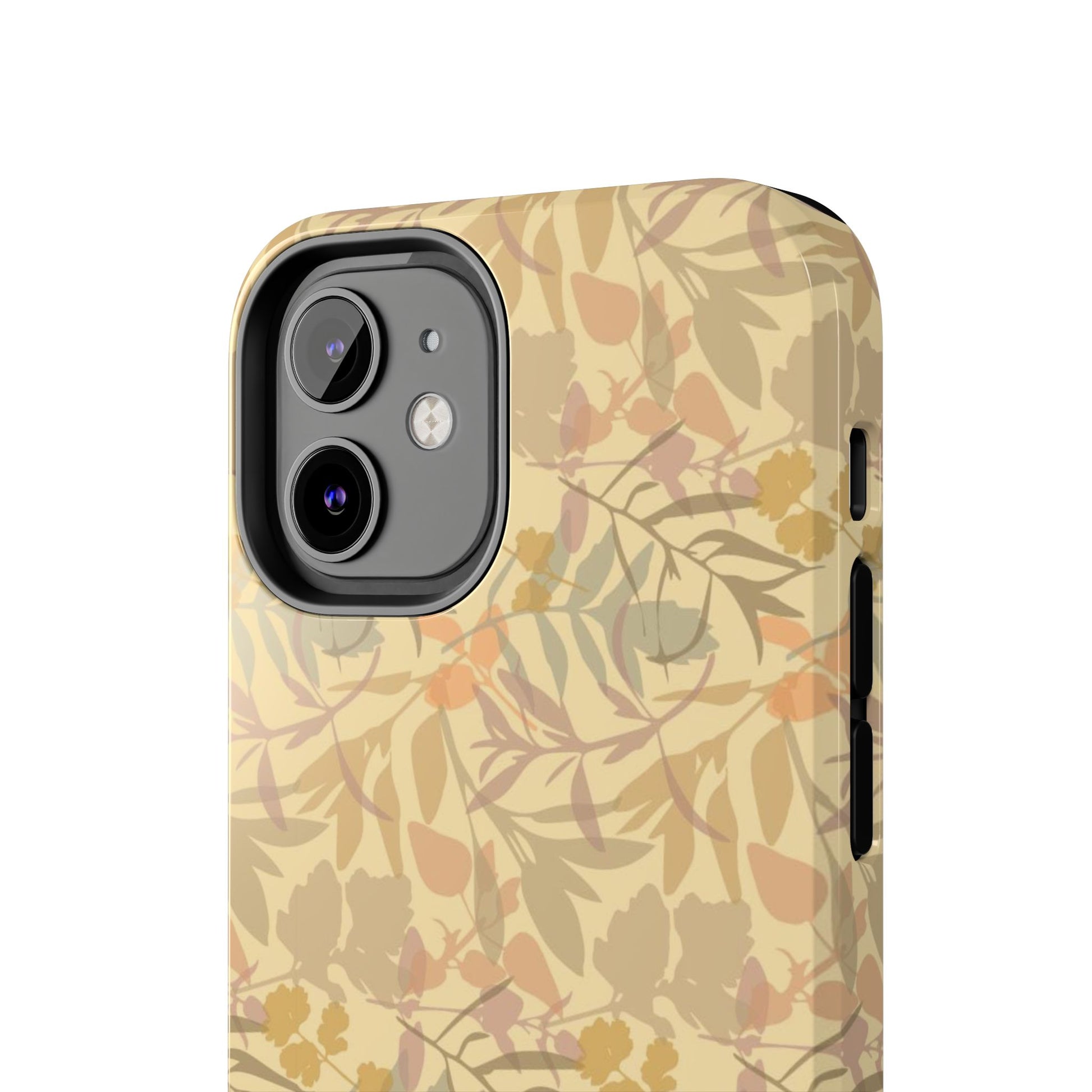 Boho Plants Leafs Pattern Tough Phone Cases