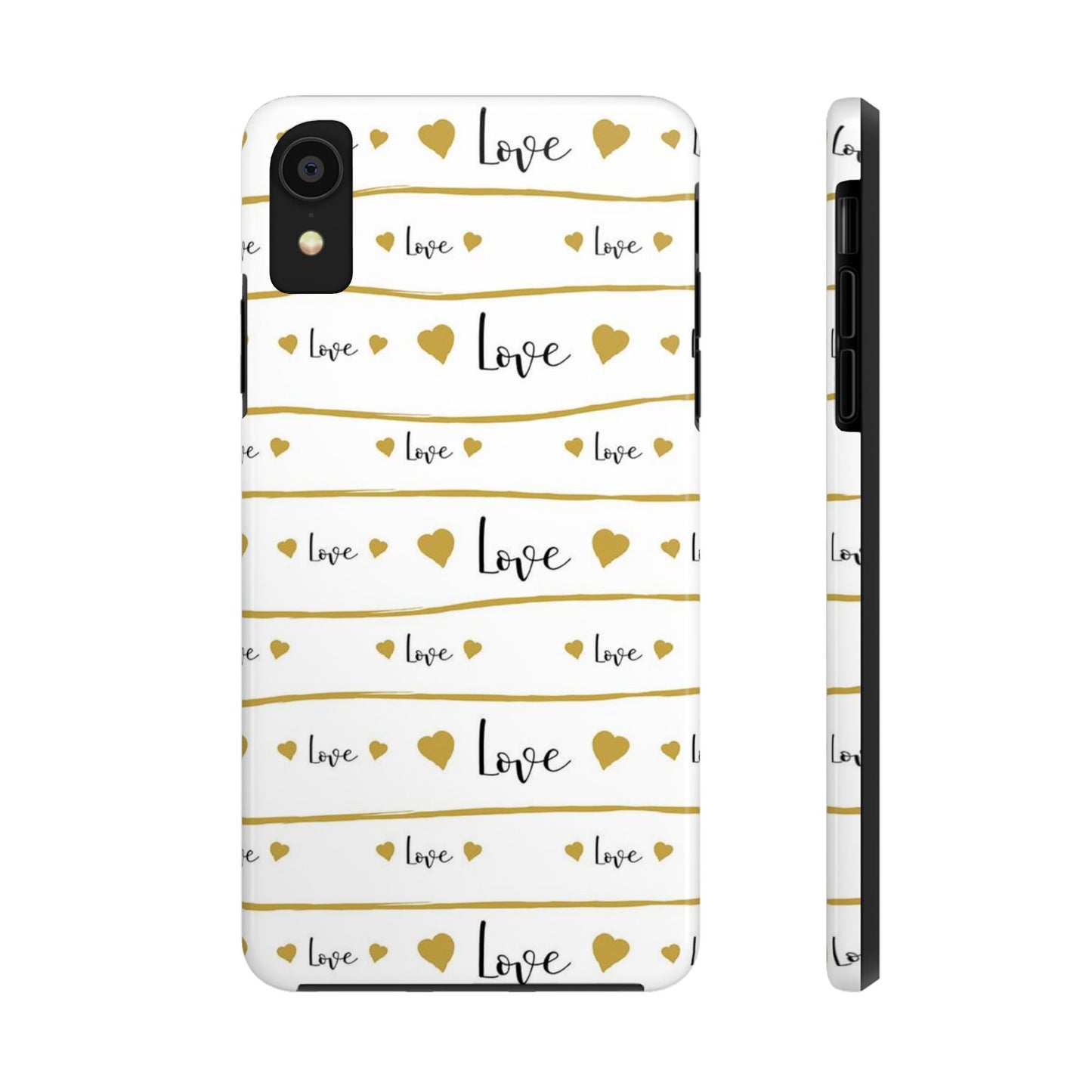 Love pattern Tough Phone Cases iPhone XR