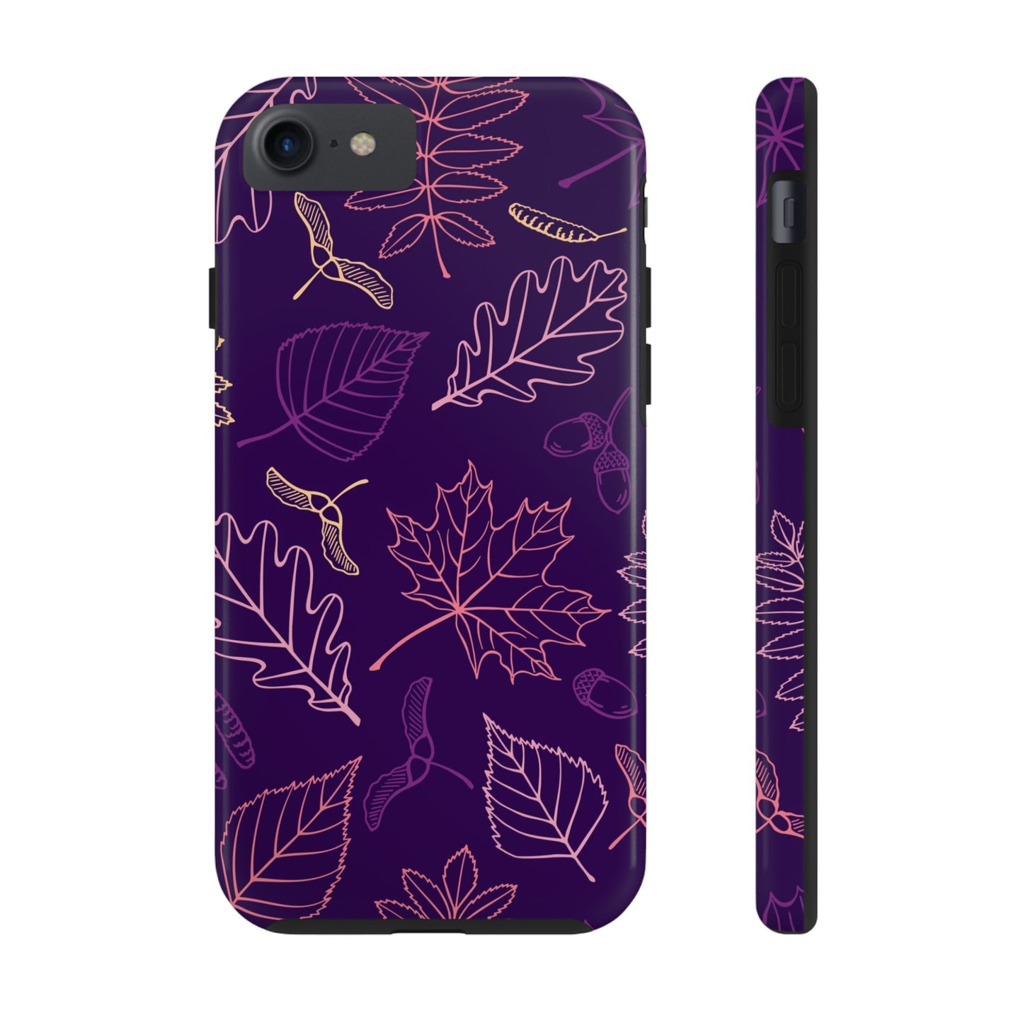 Seamless pattern with autumn leaves Tough Phone Cases iPhone 7, iPhone 8, iPhone SE