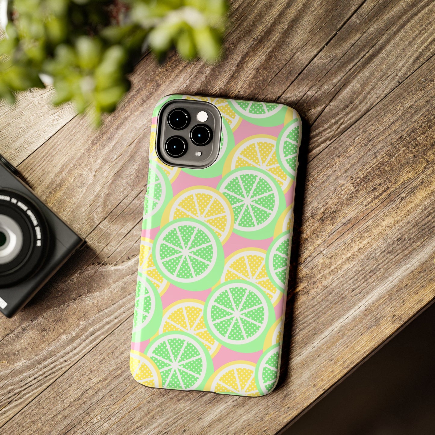 Lemon And Lime Pop Seamless Pattern Tough Phone Cases