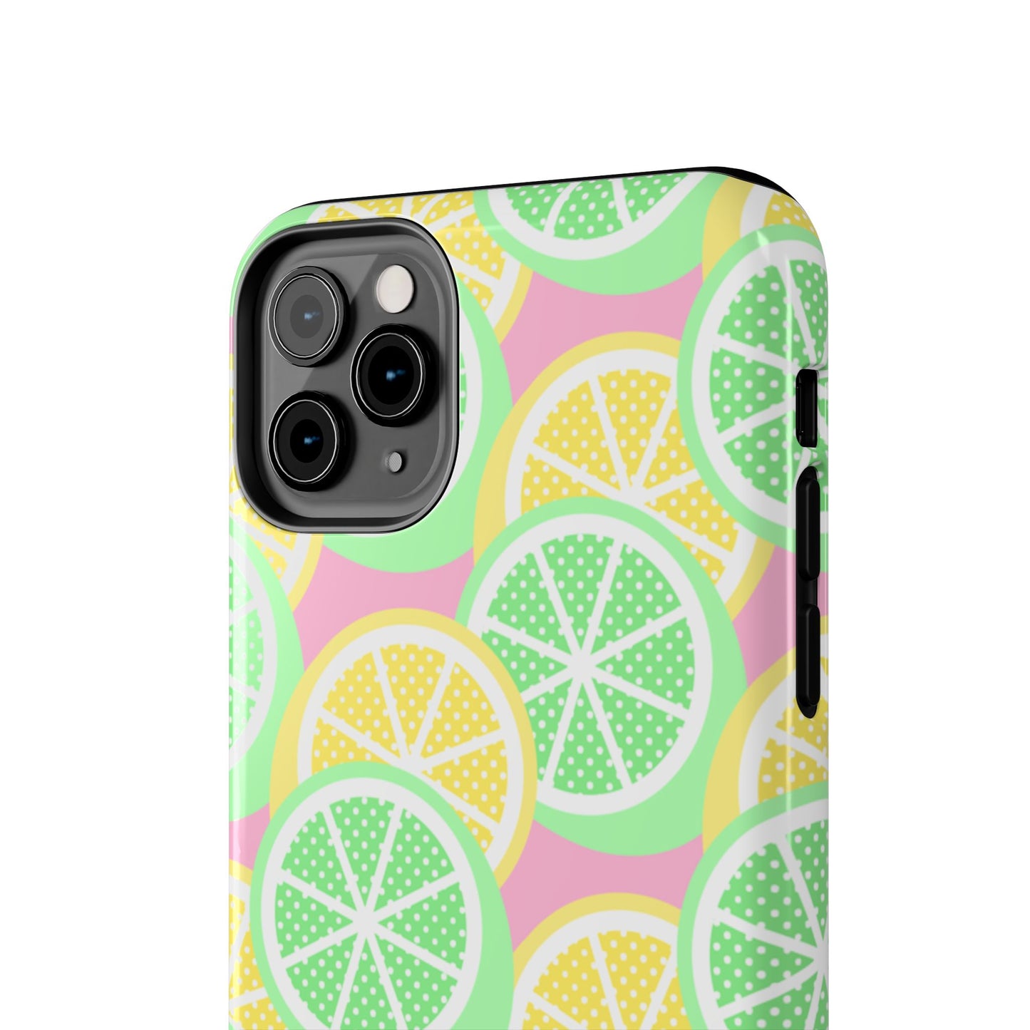 Lemon And Lime Pop Seamless Pattern Tough Phone Cases