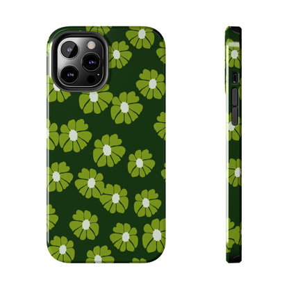 Retro groovy flowers seamless pattern Tough Phone Cases iPhone 12 Pro Max