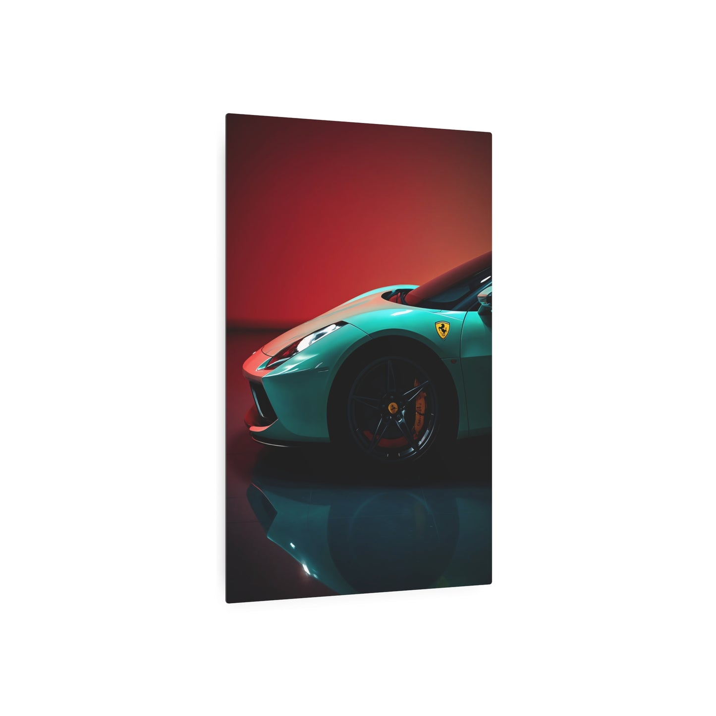 Ferrari Luxury Metal Sign: Iconic Design for Auto Enthusiasts