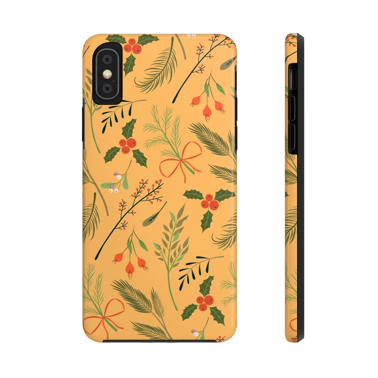 Seamless Christmas pattern Tough Phone Cases iPhone X