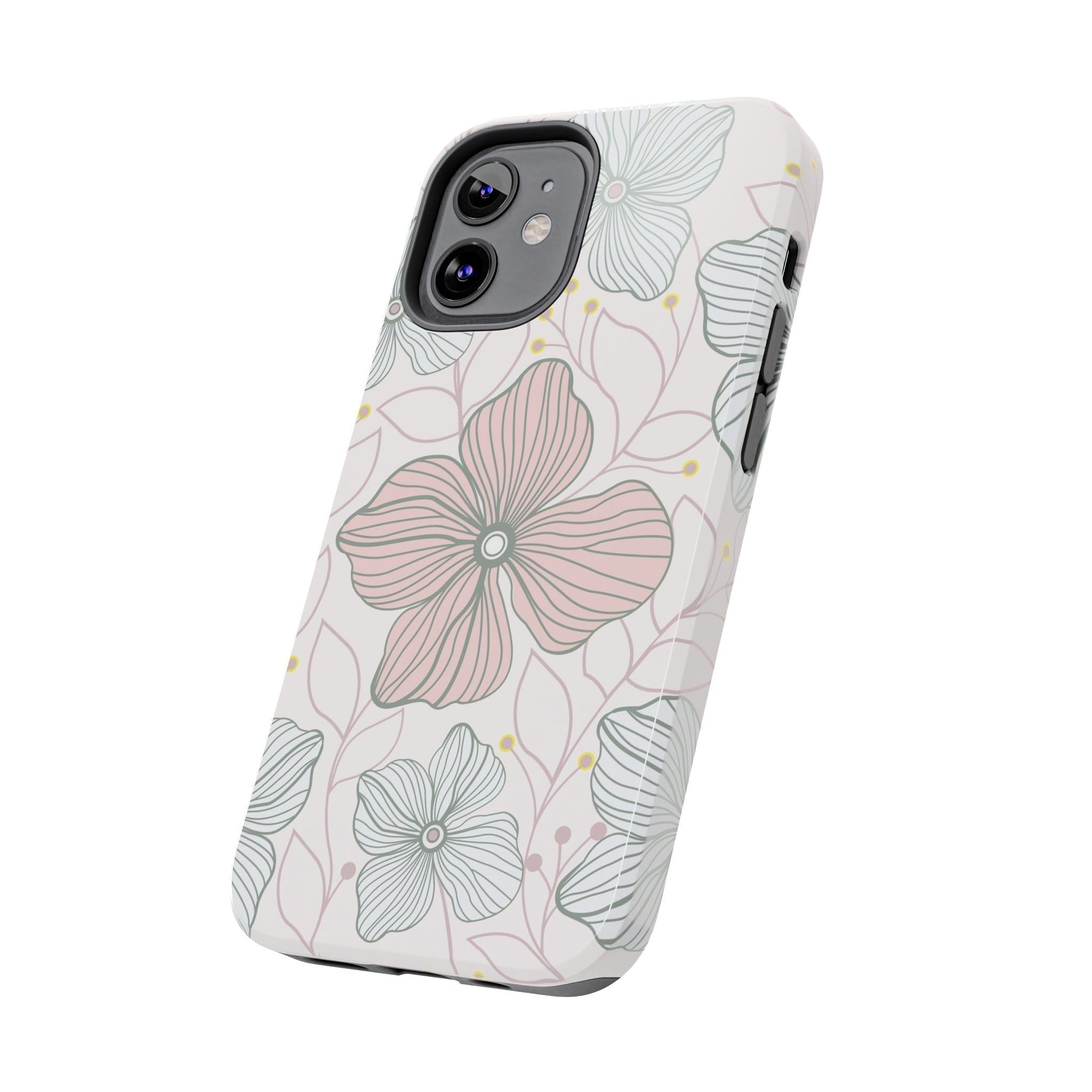 Florals seamless pattern Tough Phone Cases