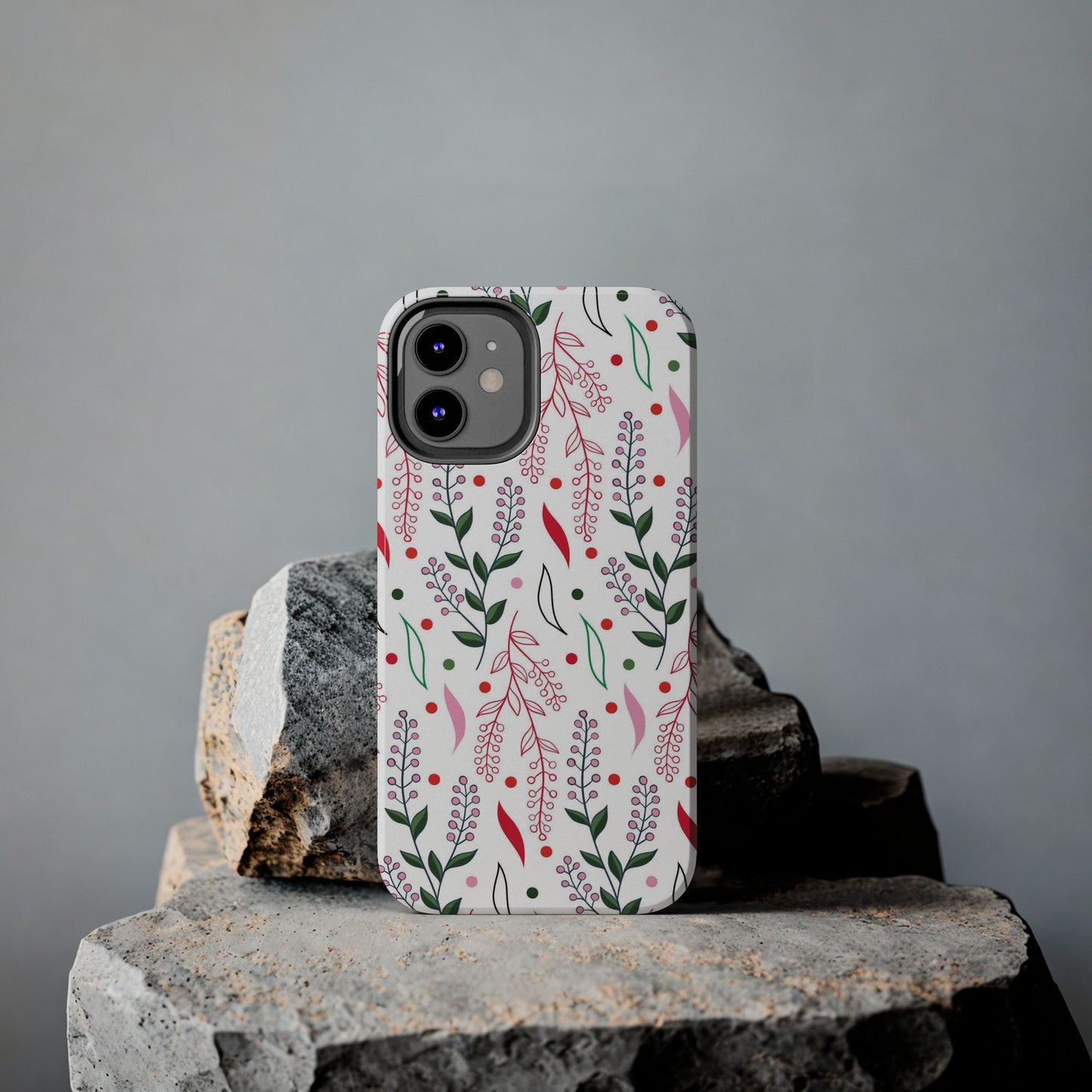 Seamless floral pattern, cute ditsy Tough Phone Cases