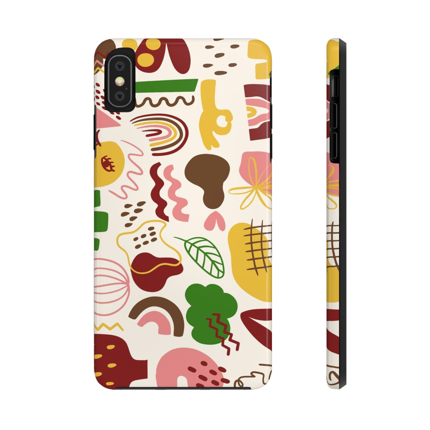 Simple abstract modern Tough Phone Cases iPhone XS MAX