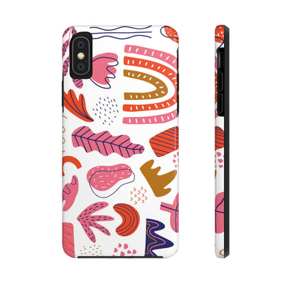 Isolated doodles, bundle of flowers Tough Phone Cases iPhone X