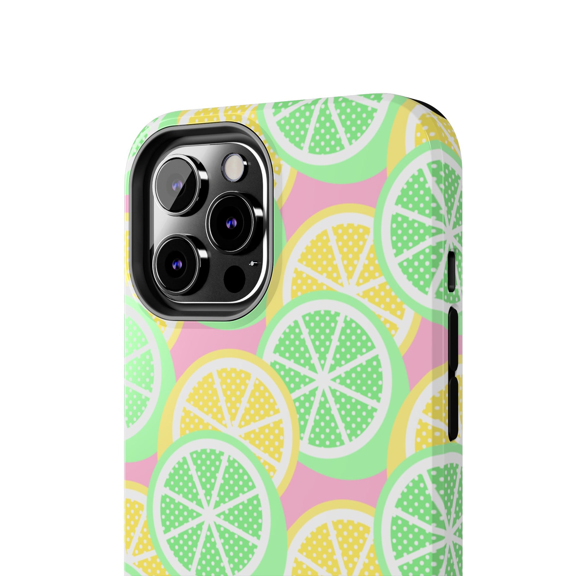 Lemon And Lime Pop Seamless Pattern Tough Phone Cases