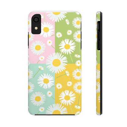 4 colors set of dandelion seamless pattern Tough Phone Cases iPhone XR