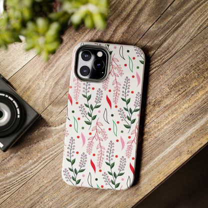 Seamless floral pattern, cute ditsy Tough Phone Cases