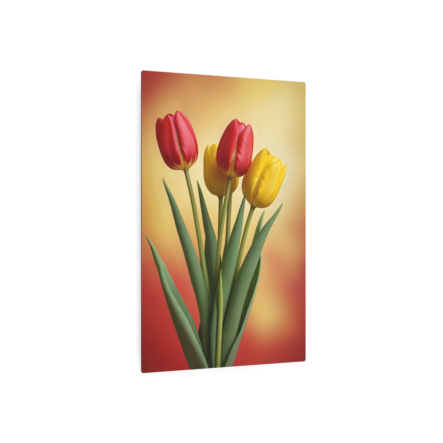 Vibrance in Bloom Metal Art Sign