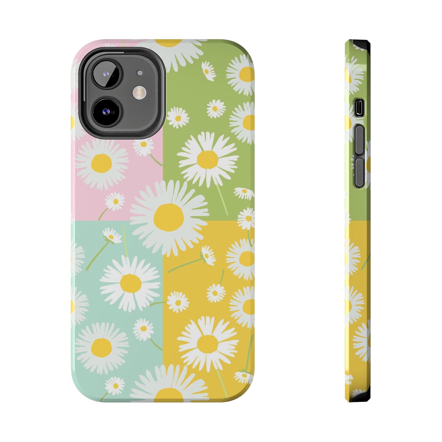 4 colors set of dandelion seamless pattern Tough Phone Cases iPhone 12