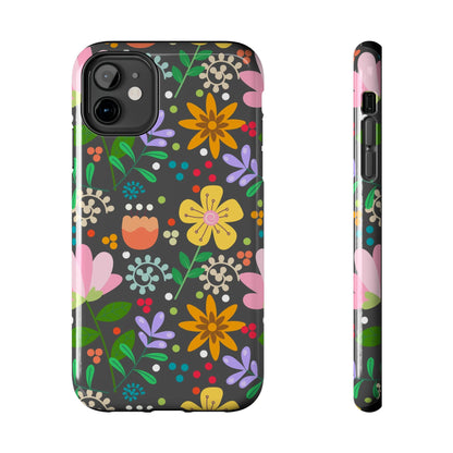 Abstract floral seamless pattern Tough Phone Cases iPhone 11