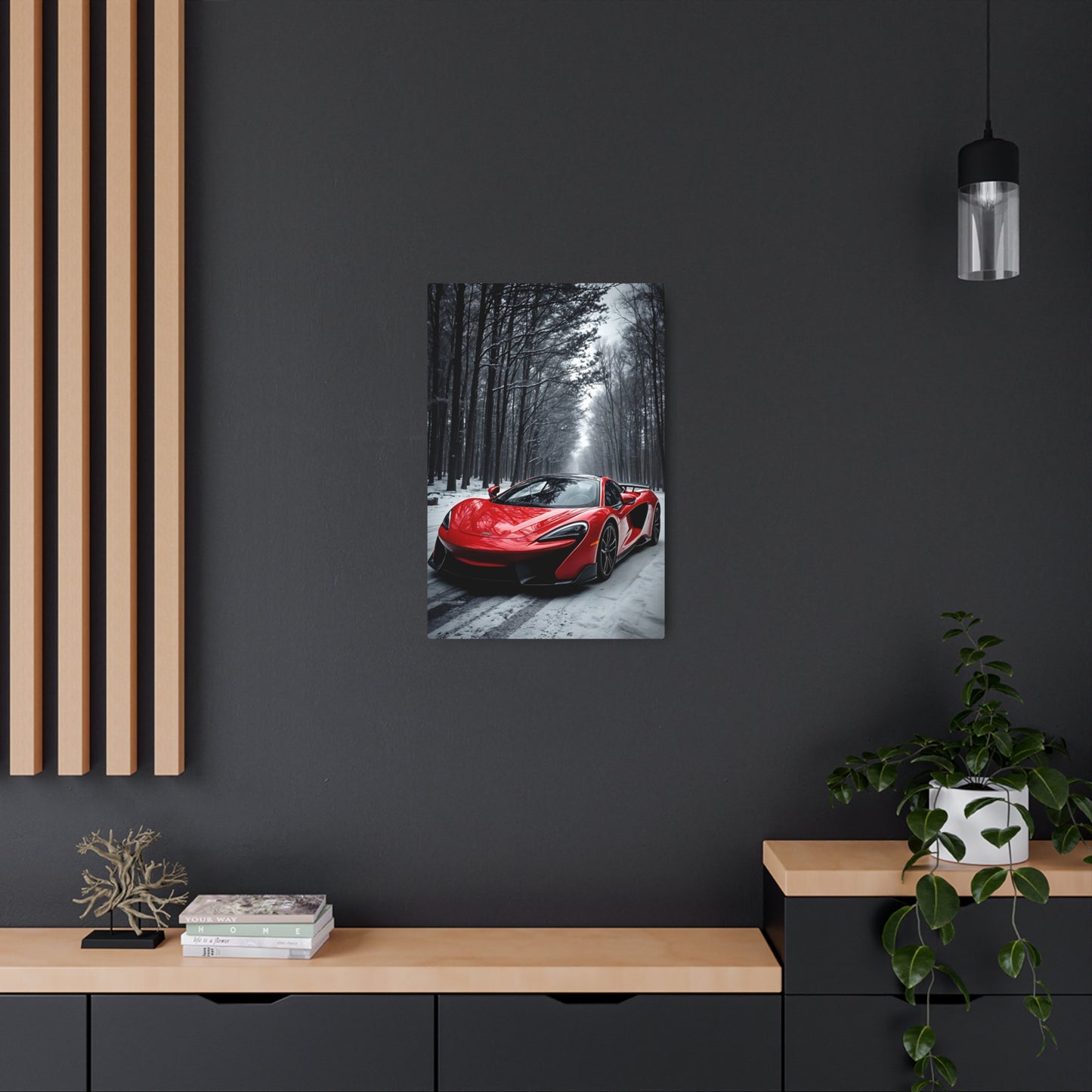 McLaren P1 Metal Sign - Iconic Automotive Wall Art for Car Enthusiasts