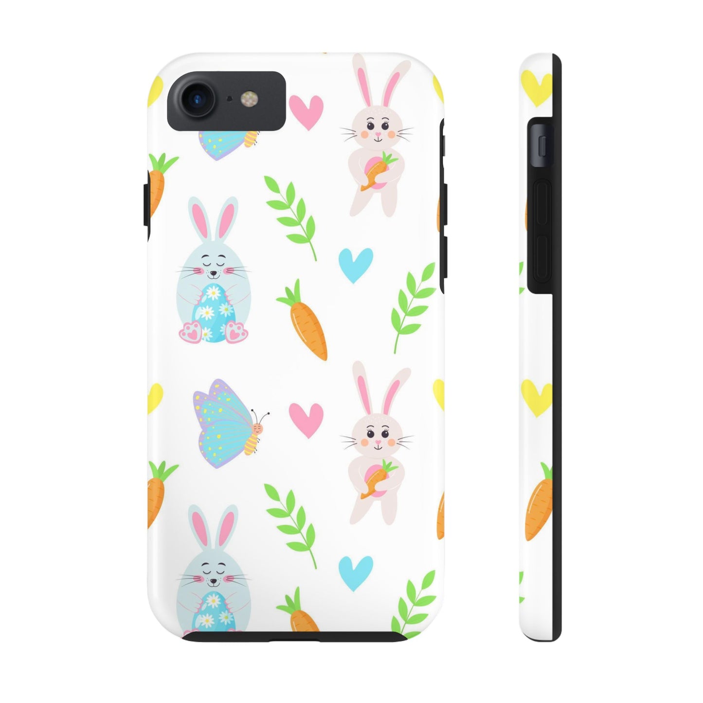 Seamless pattern with Easter bunnies Tough Phone Cases iPhone 7, iPhone 8, iPhone SE