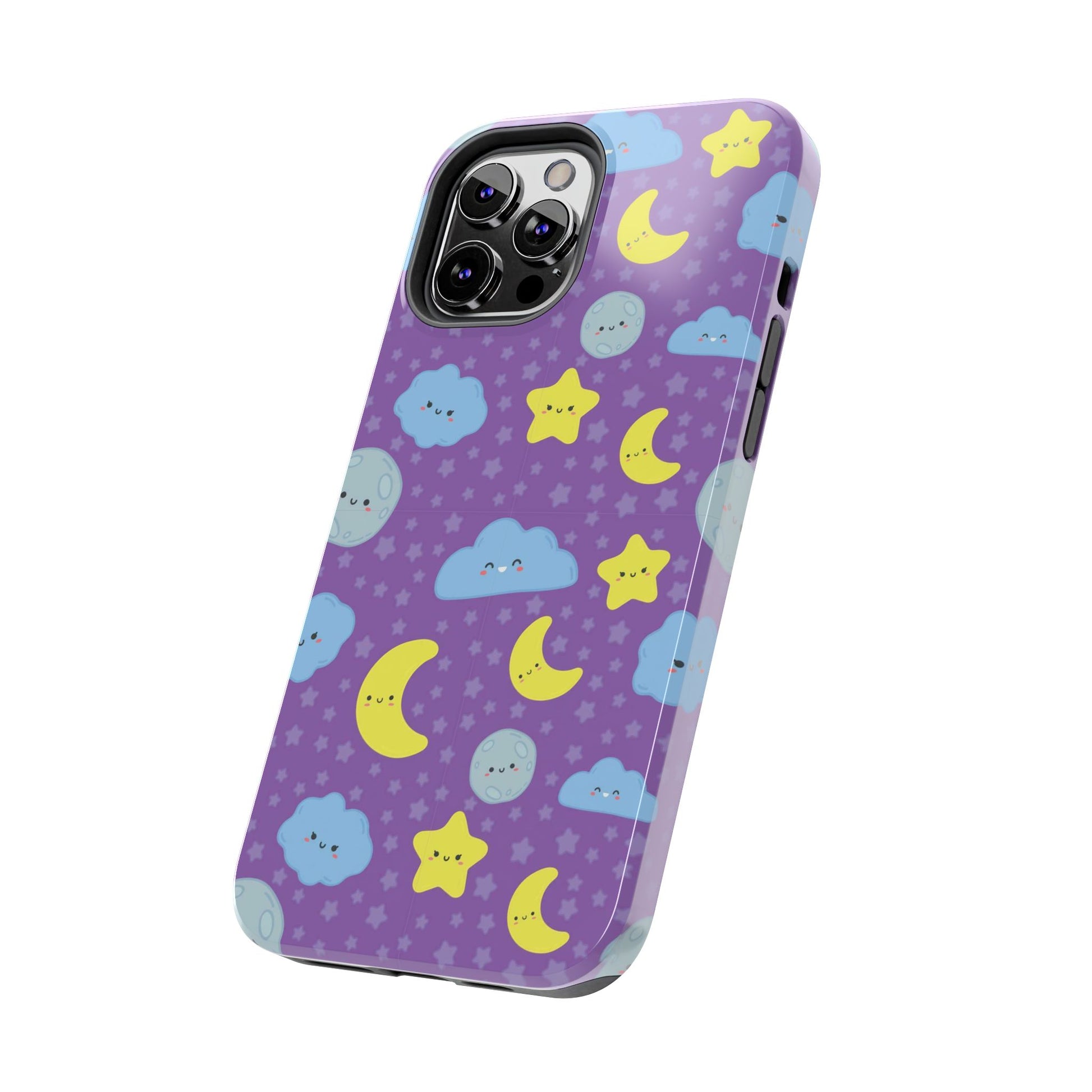 Night sky seamless pattern Tough Phone Cases