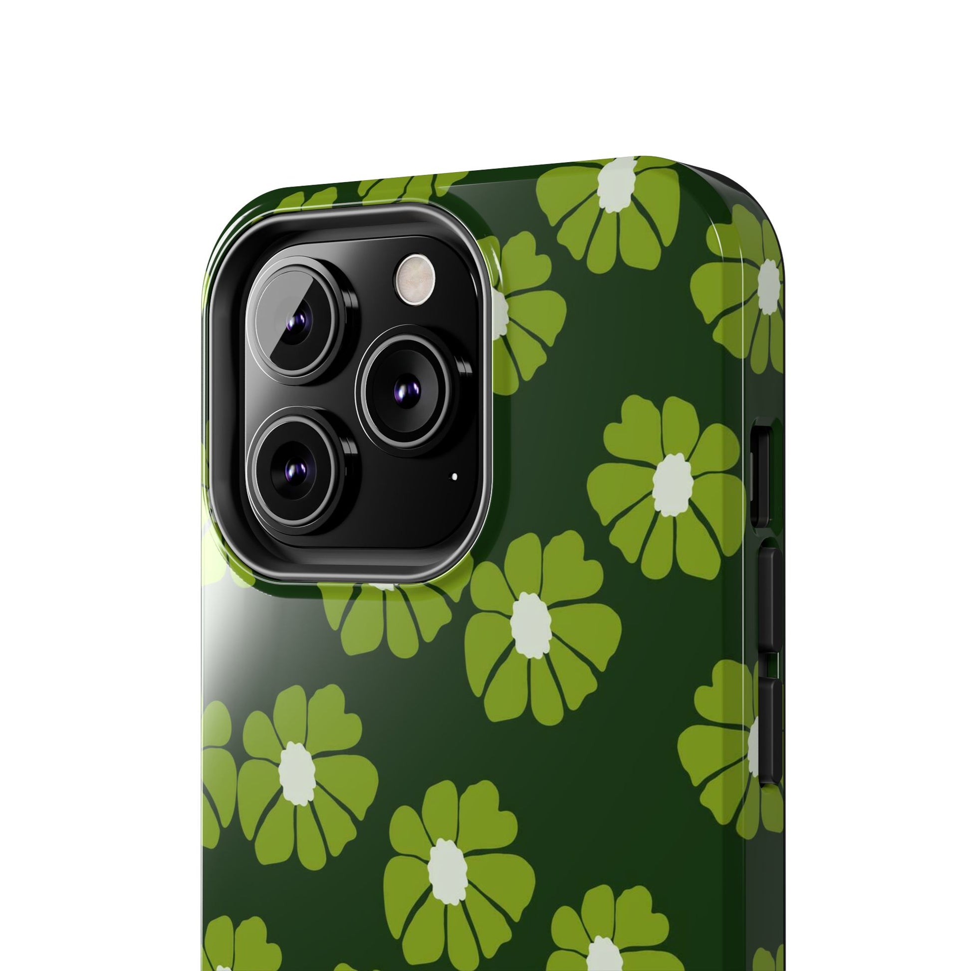 Retro groovy flowers seamless pattern Tough Phone Cases