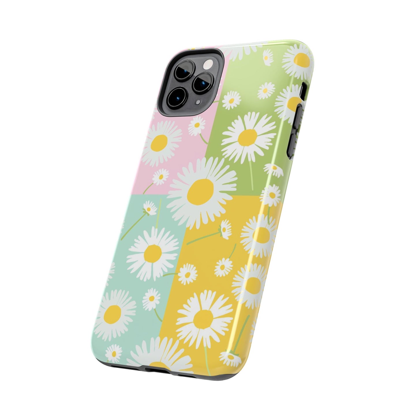 4 colors set of dandelion seamless pattern Tough Phone Cases