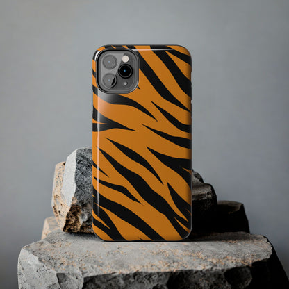 Tiger Texture Tough Phone Cases